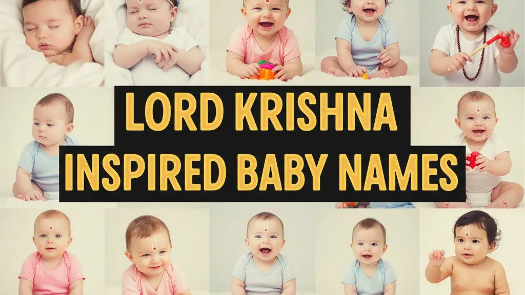 Lord Krishna Inspired Baby Names