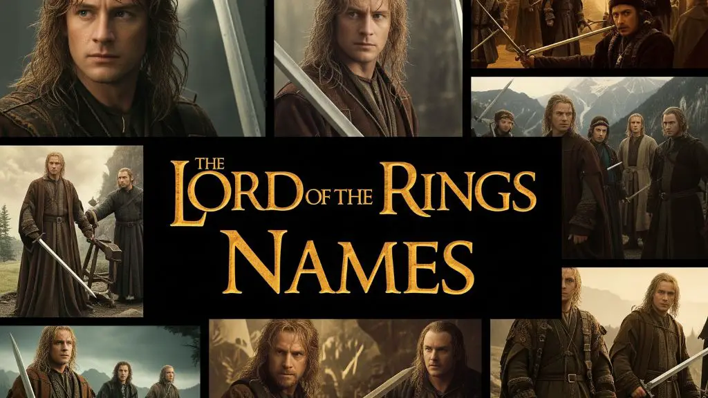 Lord of the Rings Names