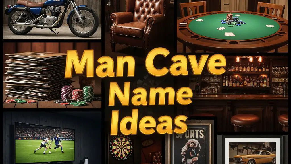 Man Cave Name Ideas
