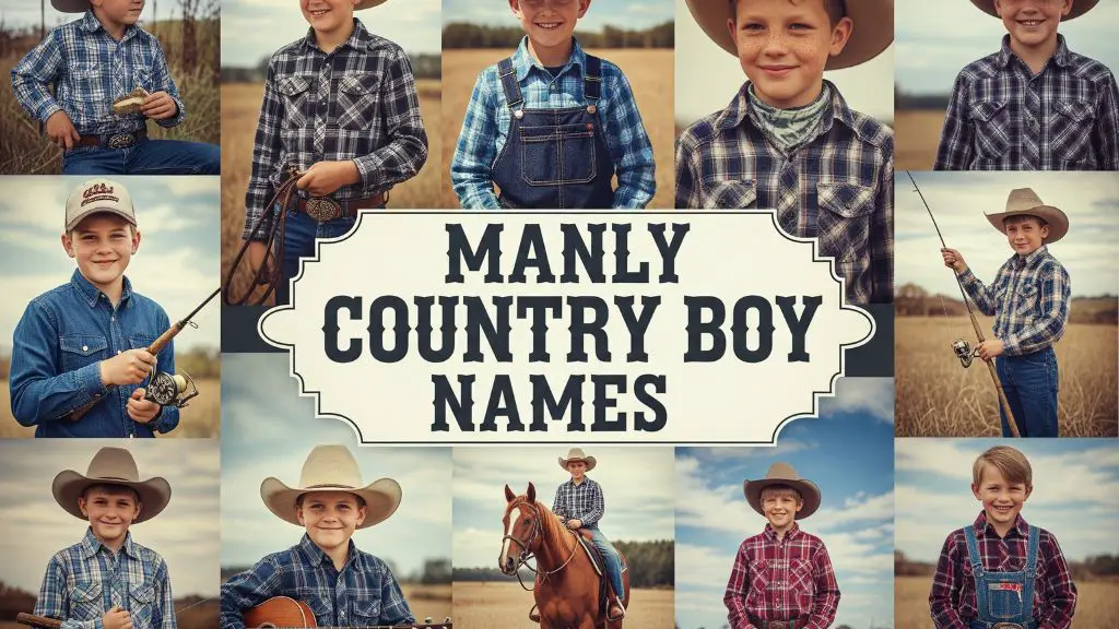 Manly Country Boy Names