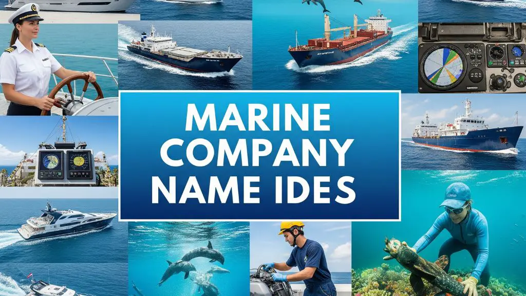 Marine Company Name Ideas