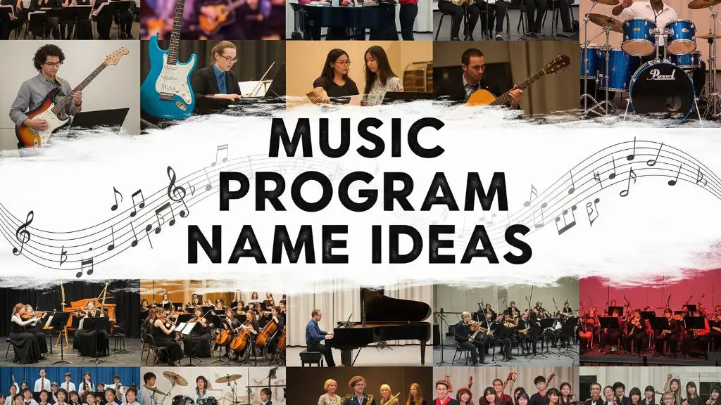 Music Program Name Ideas