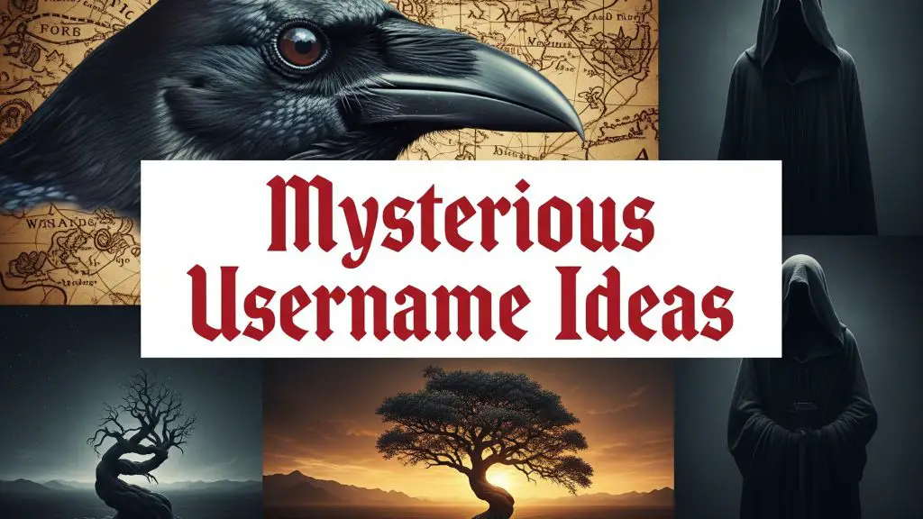 Mysterious Username Ideas