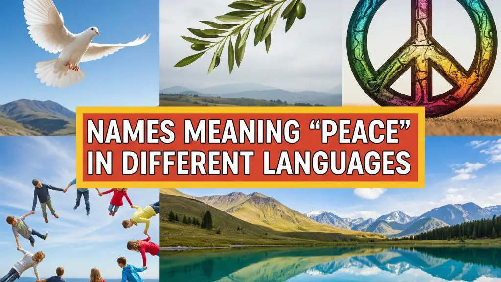 Names Meaning “Peace” in Different Languages