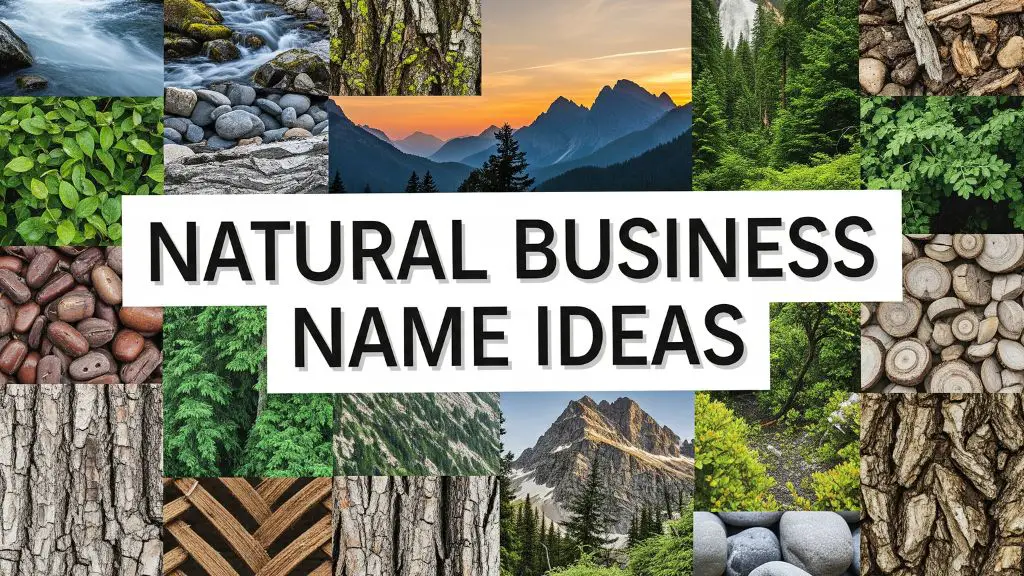 Natural Business Name Ideas