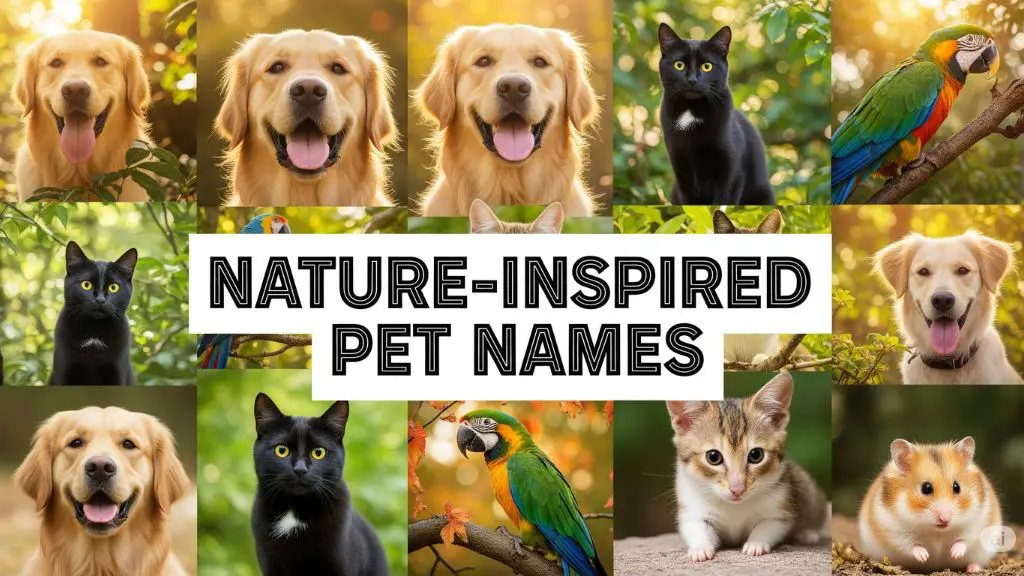 Nature-Inspired Pet Names