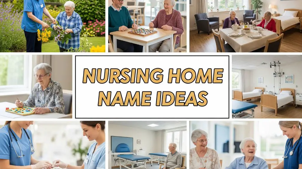 Nursing Home Name Ideas