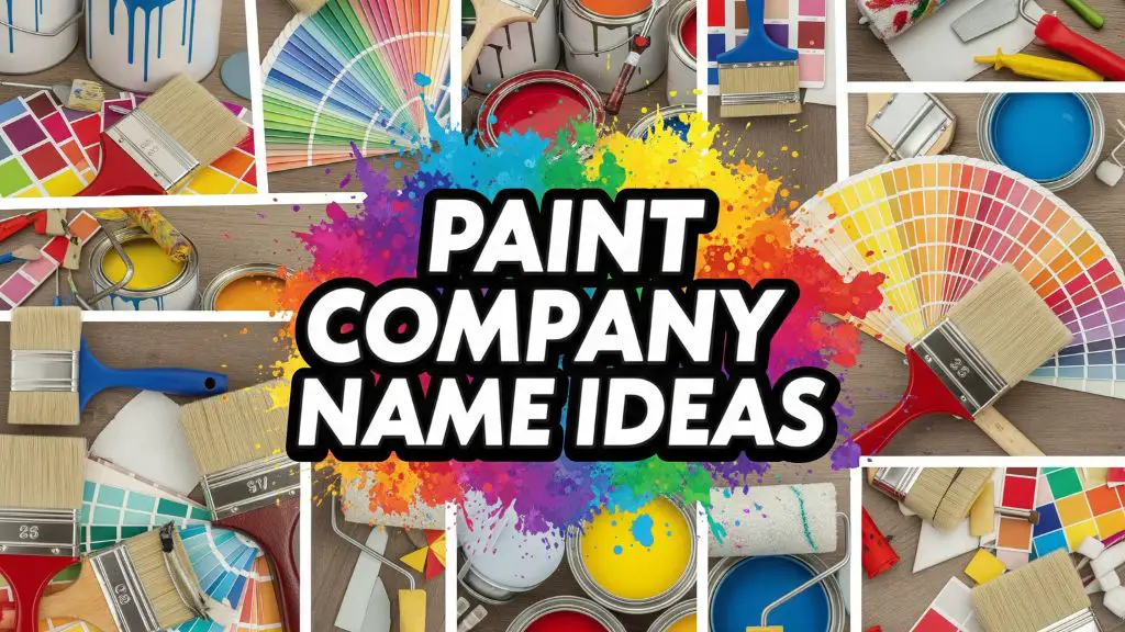 Paint Company Name Ideas