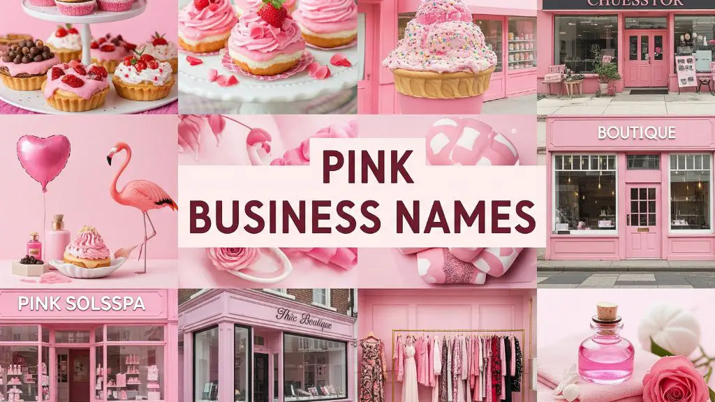 Pink Business Names