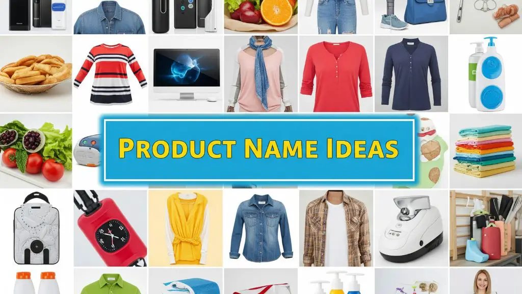 Product Name Ideas