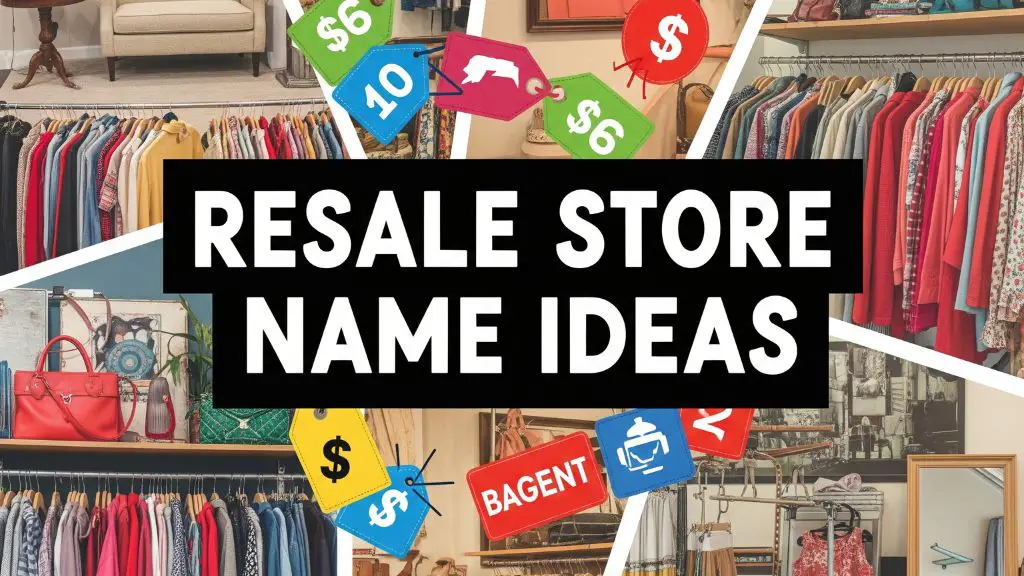 Resale Store Name Ideas