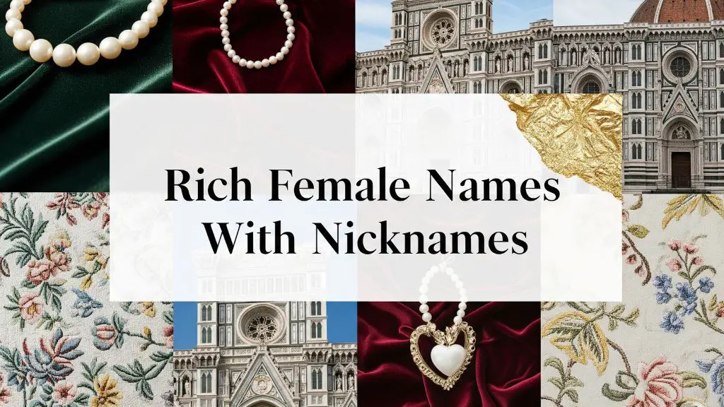 Rich Female Names With Nicknames