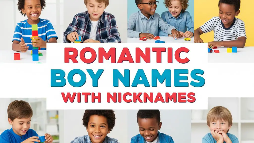 Romantic Boy Names With Nicknames