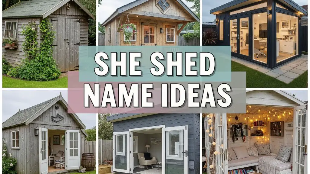 She Shed Name Ideas