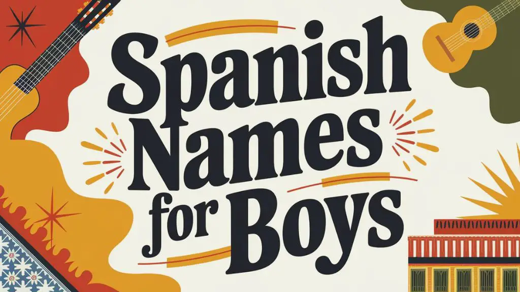 Spanish Names for Boys