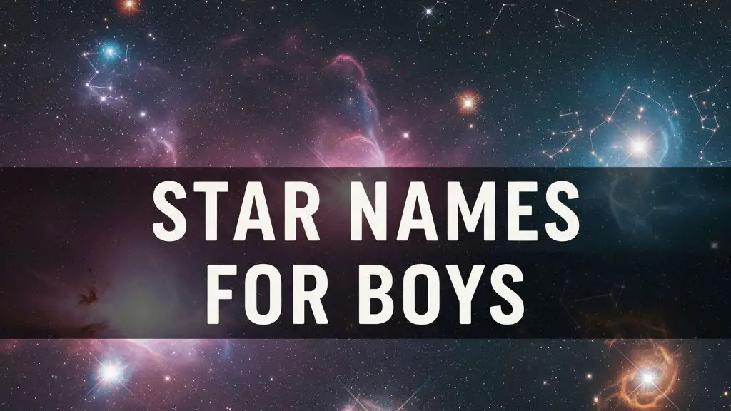 Star Names for Boys