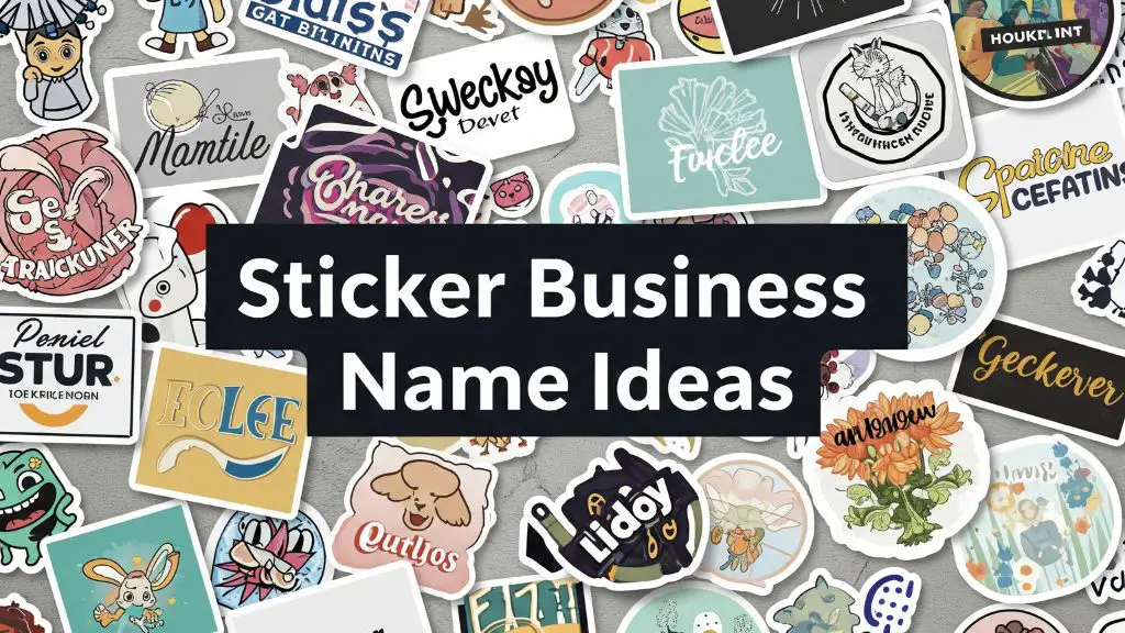 Sticker Business Name Ideas