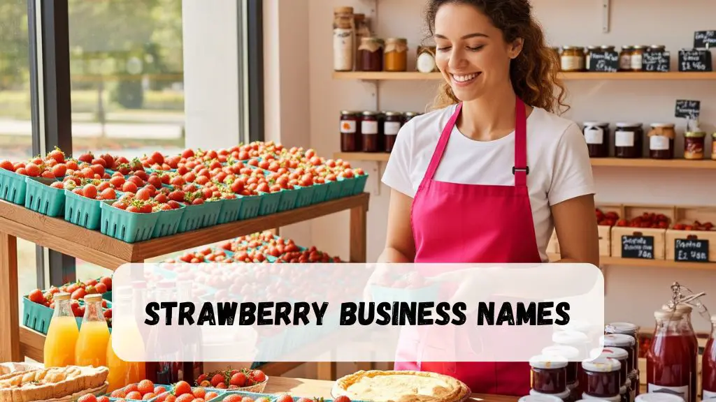 Strawberry Business Name Ideas