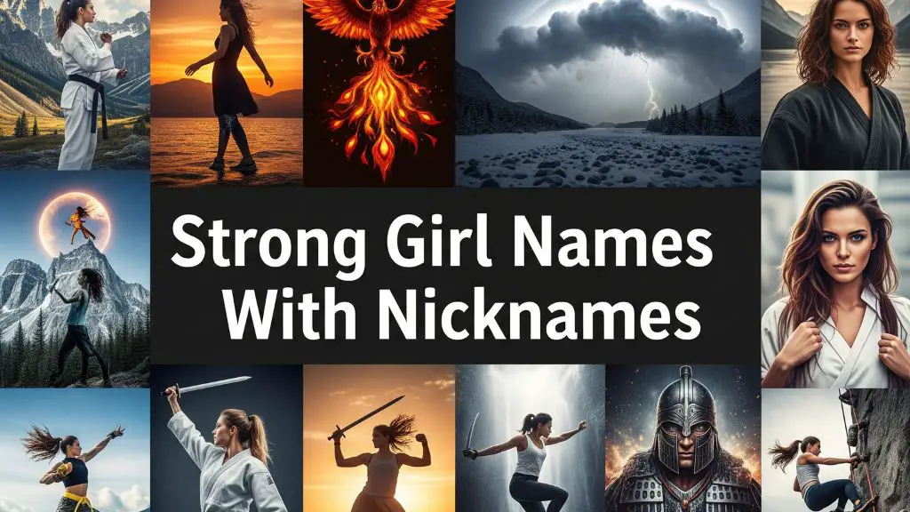 Strong Girl Names With Nicknames