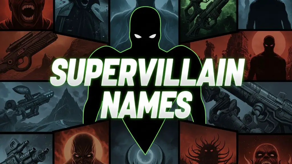 Supervillain Names
