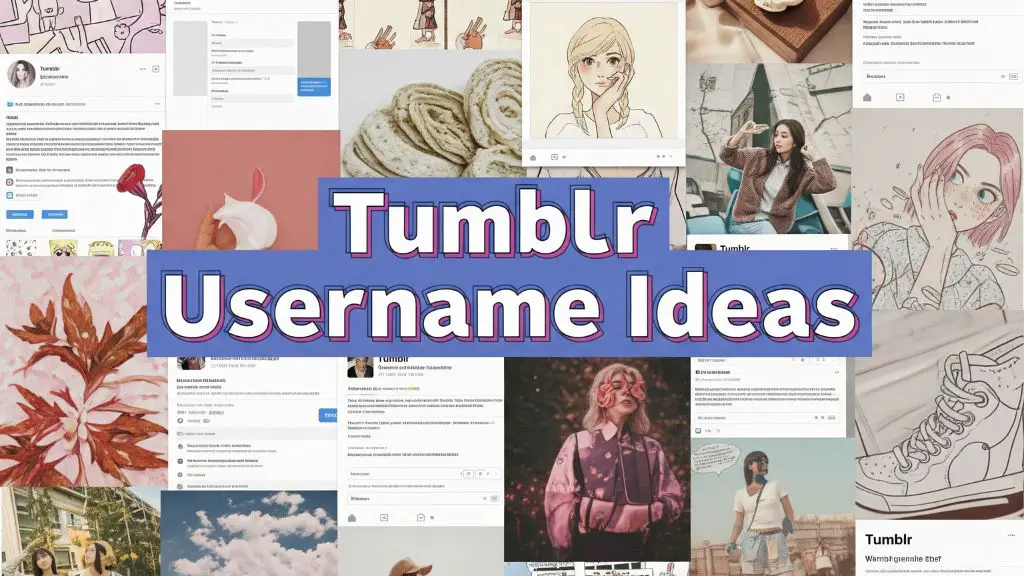 Tumblr Username Ideas