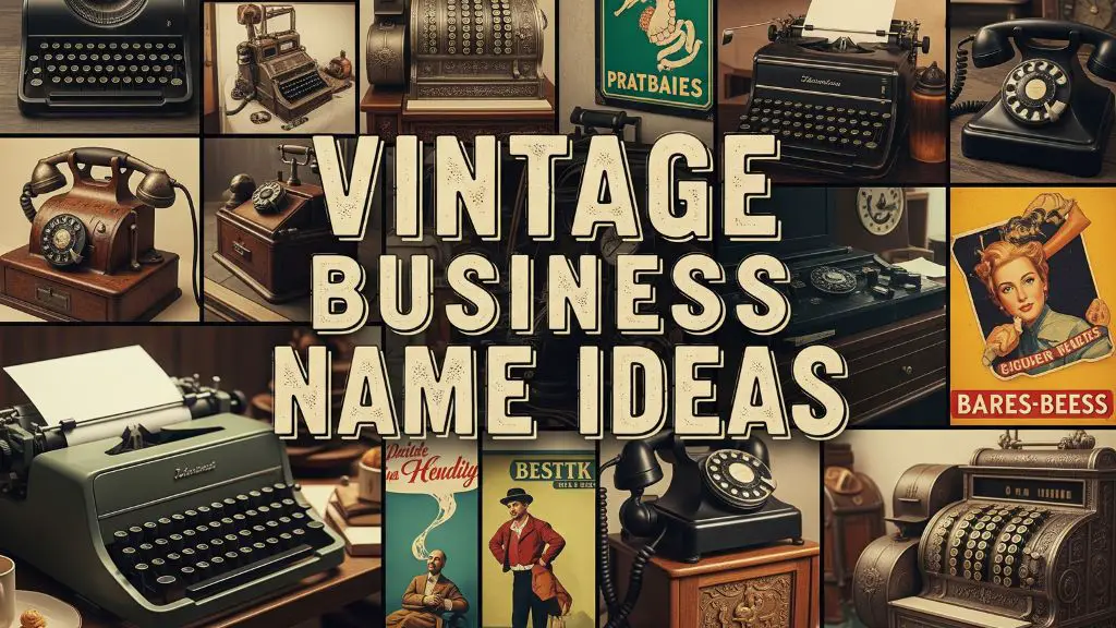 Vintage Business Name Ideas