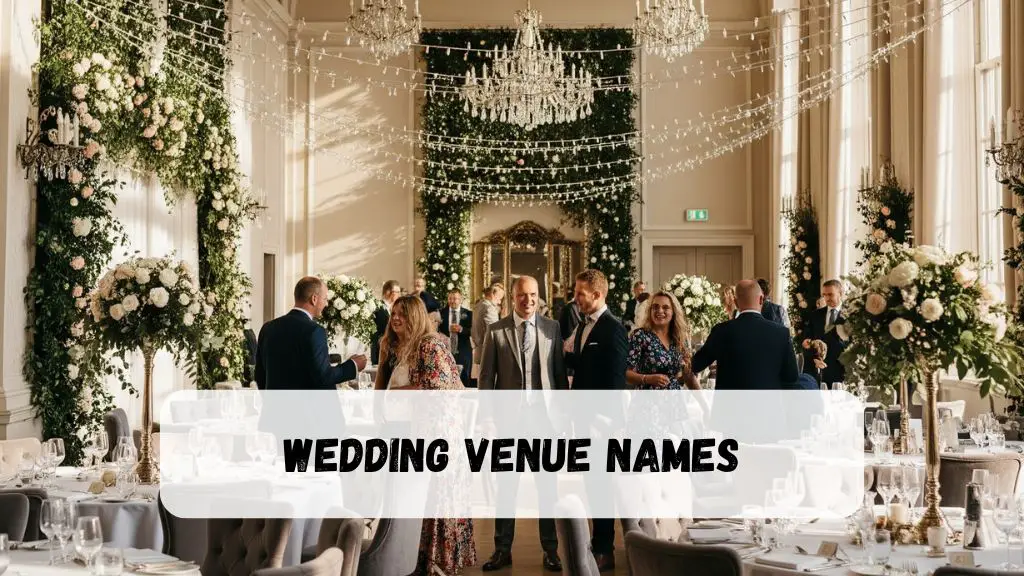Wedding Venue Names