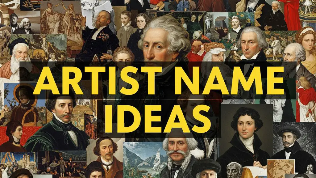 Artist Name Ideas