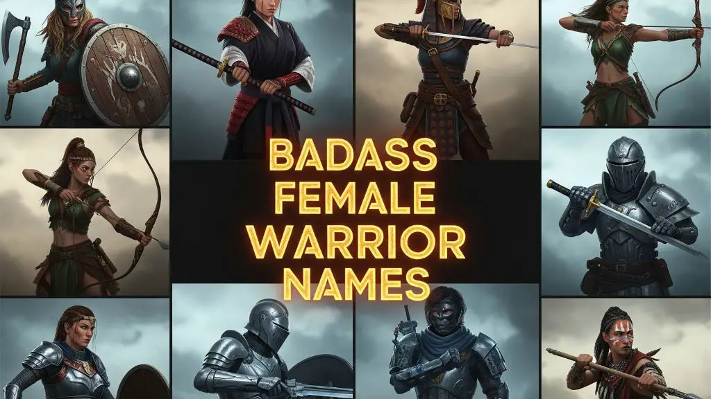 Badass Female Warrior Names