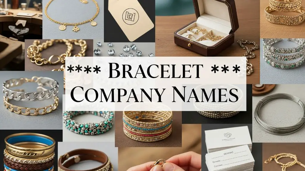 Bracelet Company Names