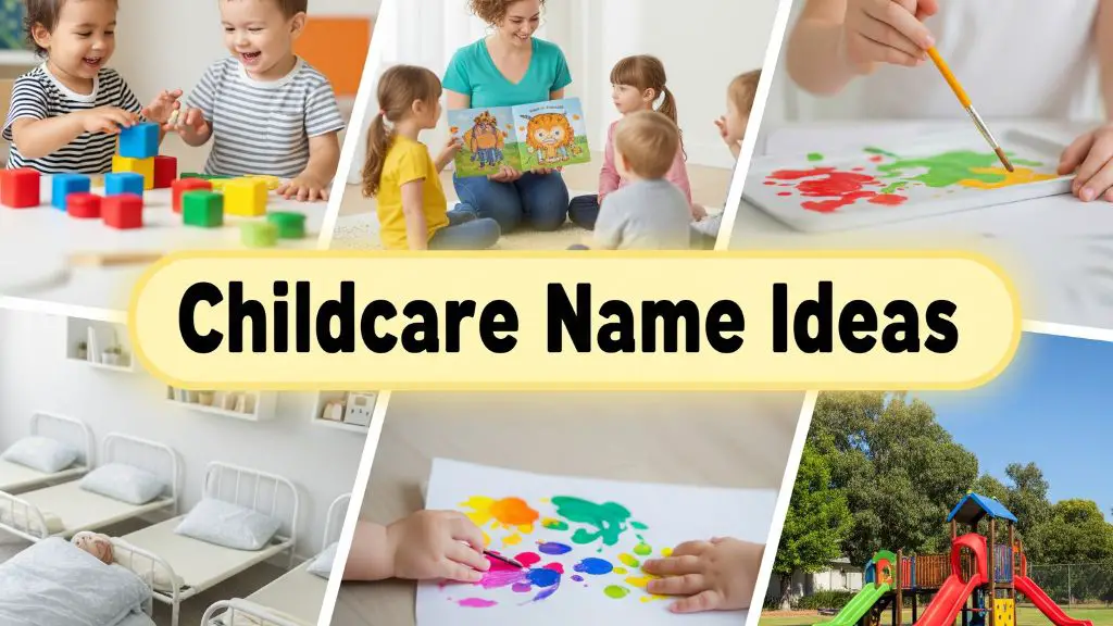 Childcare Name Ideas