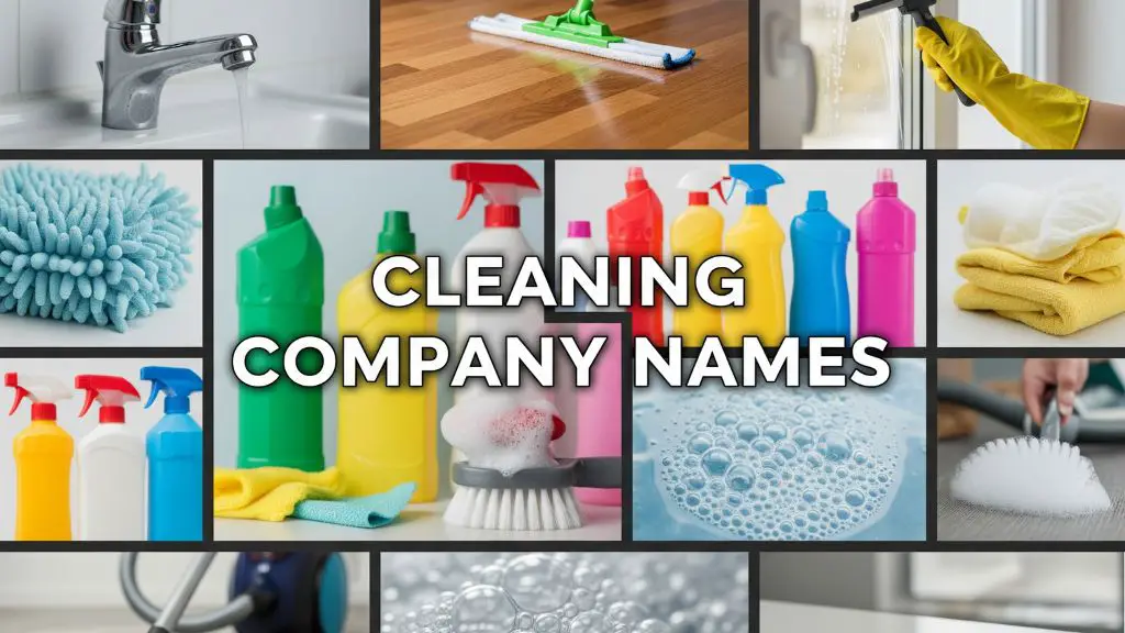 Cleaning Company Names
