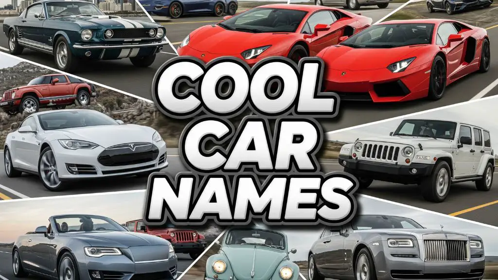 Cool Car Names