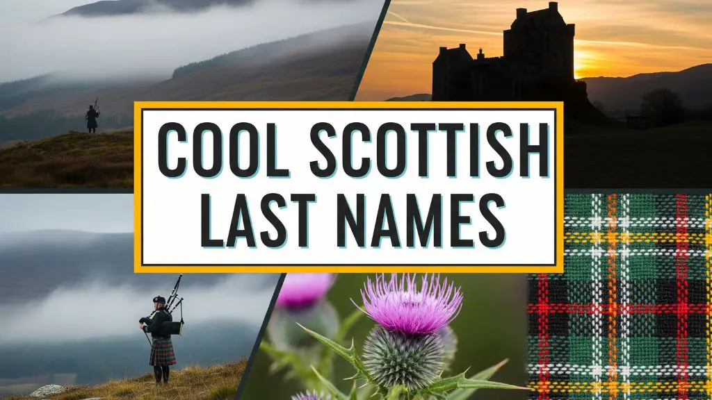 Cool Scottish Last Names