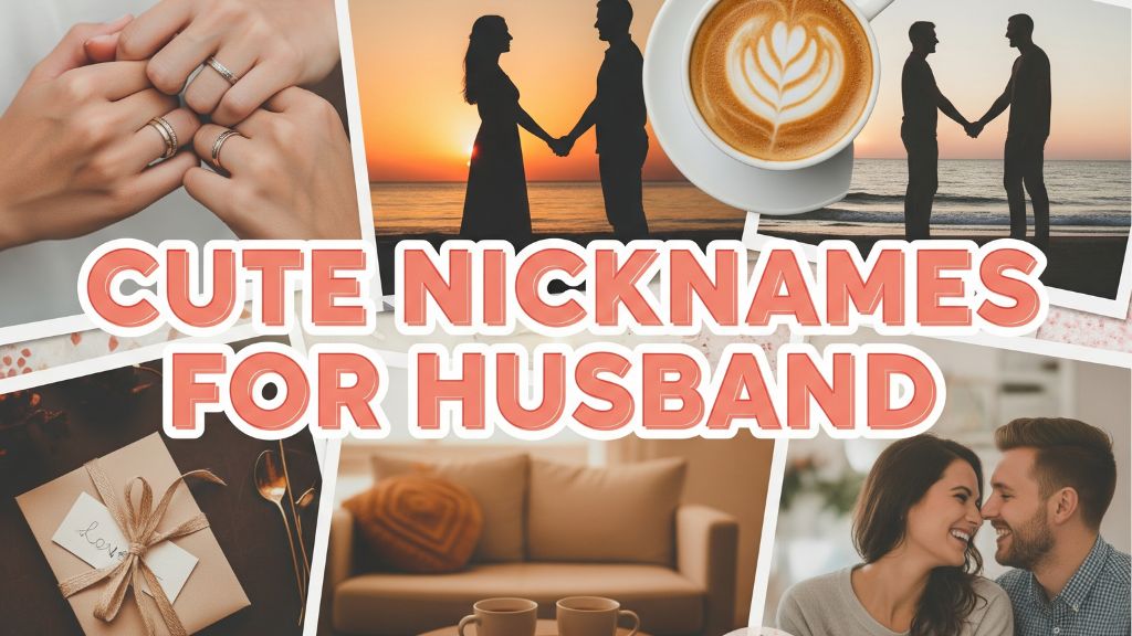 Cute Nicknames for Husband