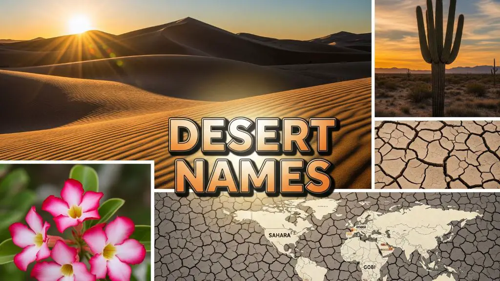 Desert Names