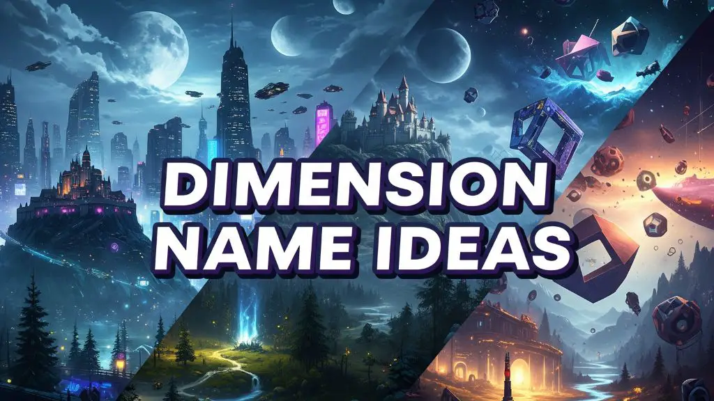 Dimension Name Ideas