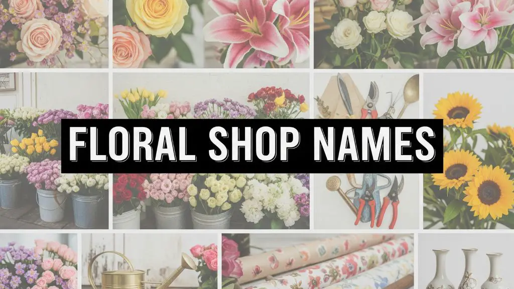 Floral Shop Names