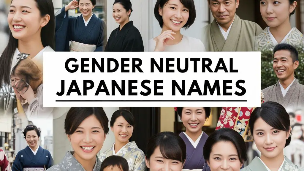 Gender Neutral Japanese Names