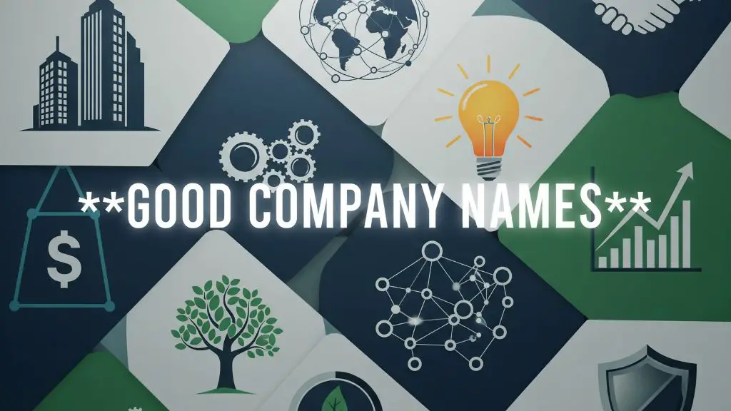 Good Company Names