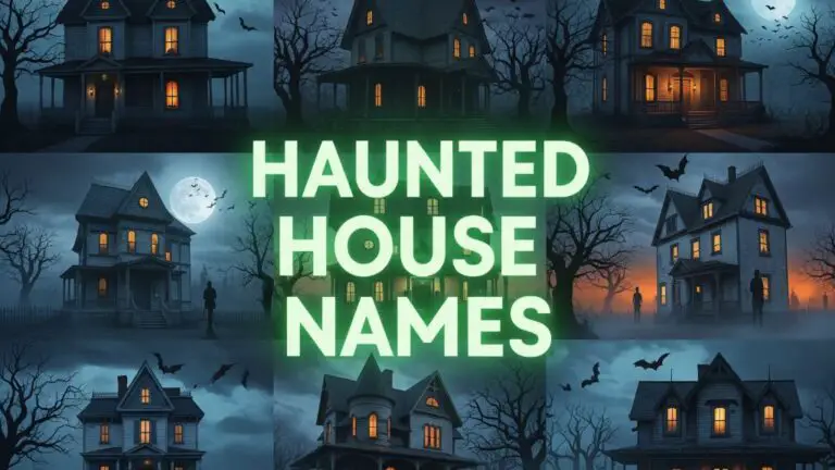 300+ Haunted House Names (Gothic, Creepy & Supernatural Property Names)