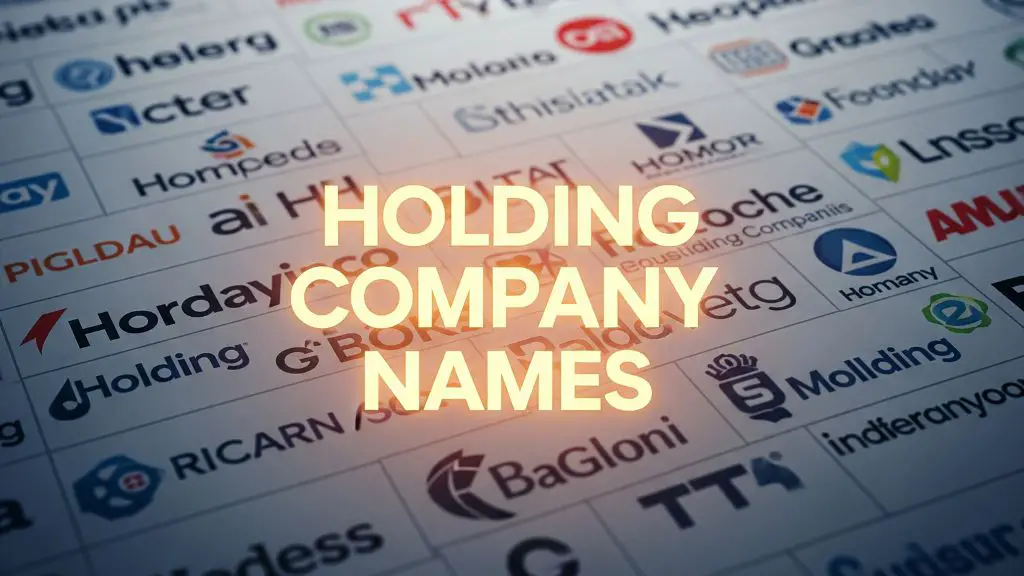 Holding Company Names