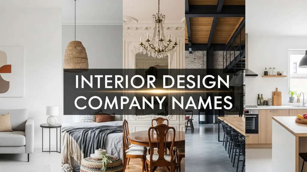 Interior Design Company Names