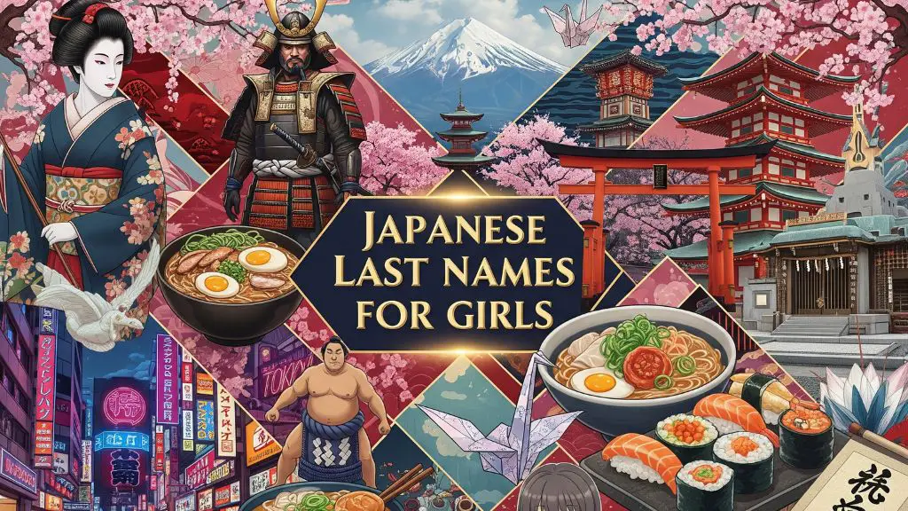 Japanese Last Names for Girls