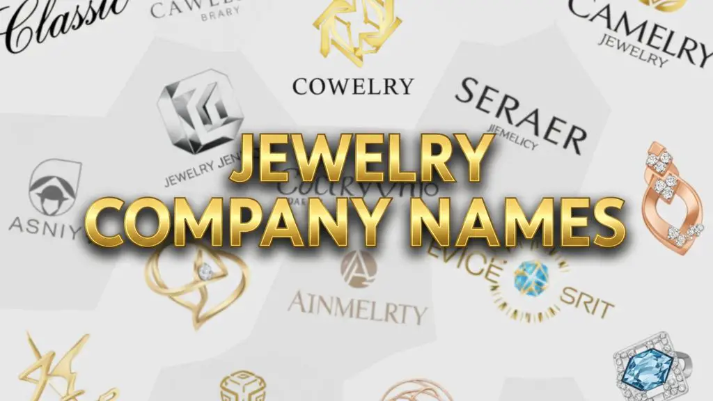 Jewelry Company Names