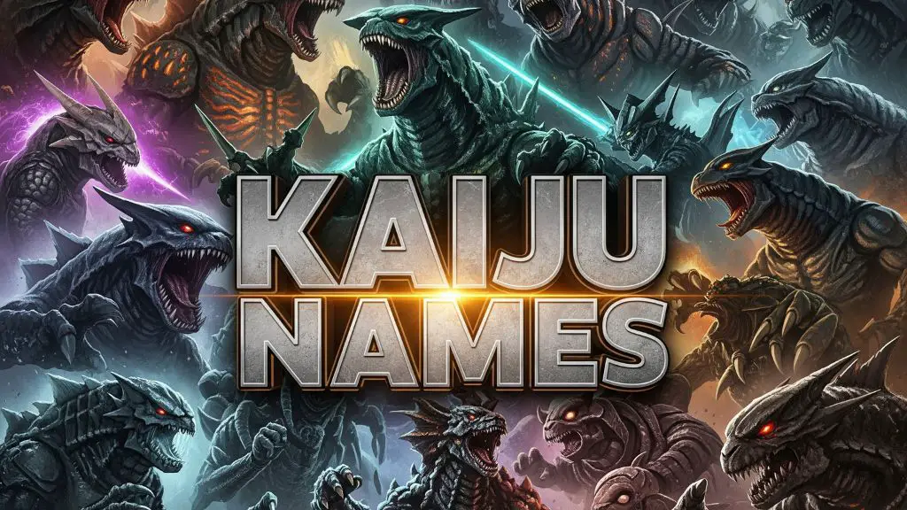 Kaiju Names