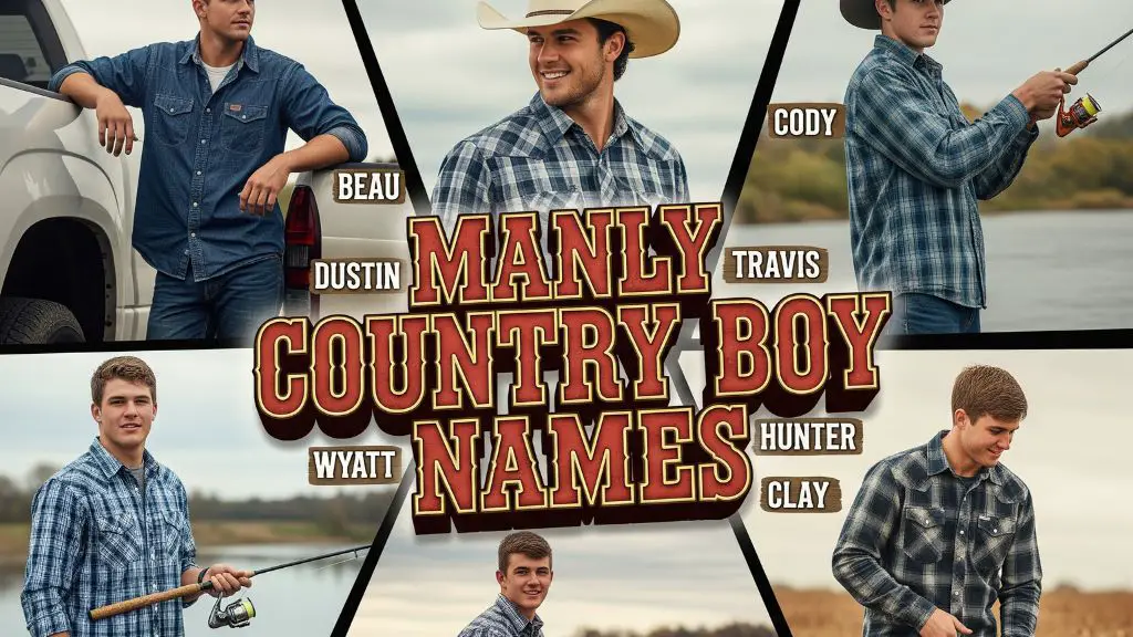Manly Country Boy Names