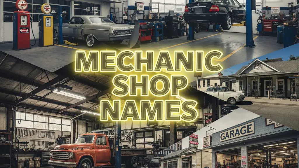Mechanic Shop Names