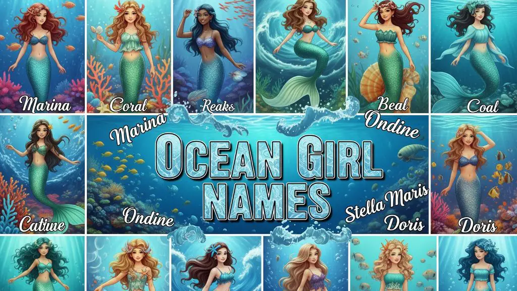 Ocean Girl Names
