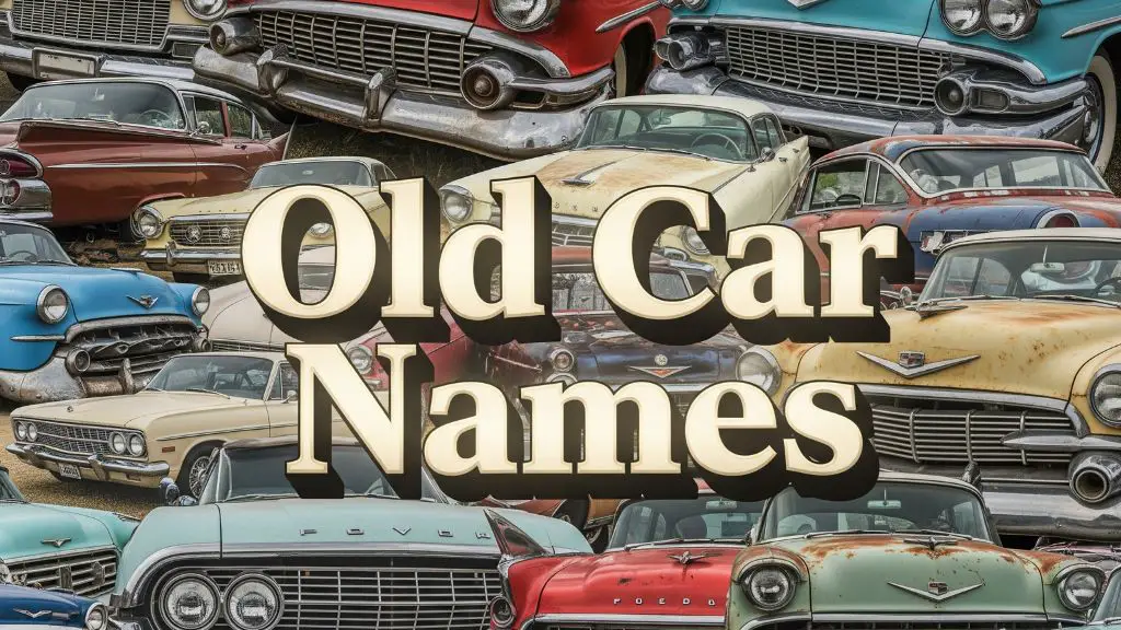 Old Car Names